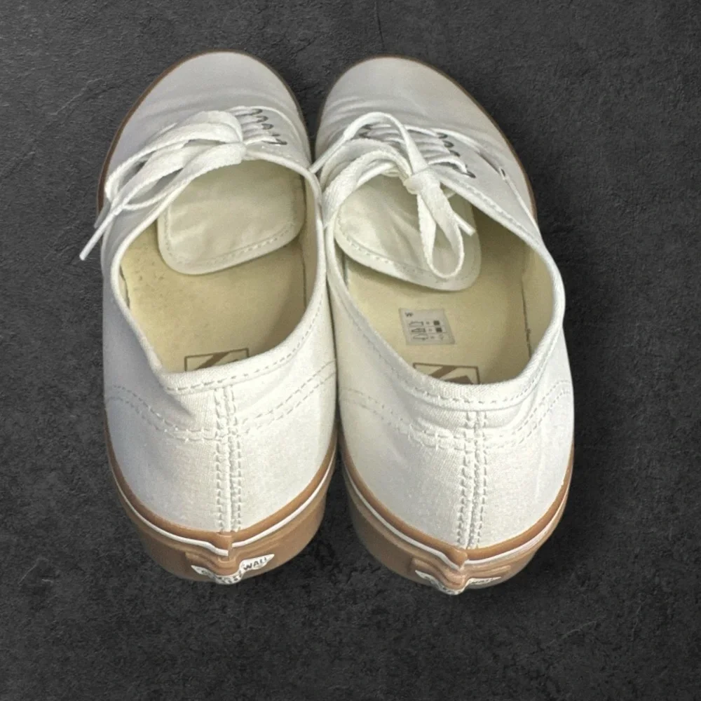 Vans skate authentic shoes white size U.S. men’s 10 - Picture 4 of 13